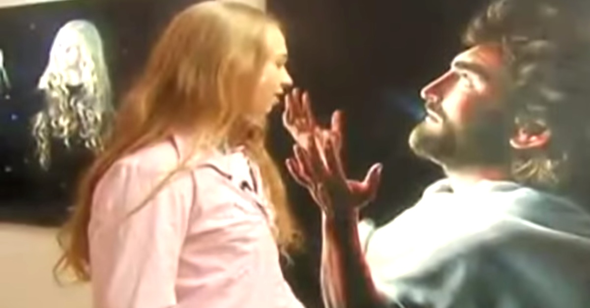 12YearOld Girl Sees God Every Day. Now Watch The Painting Behind Her