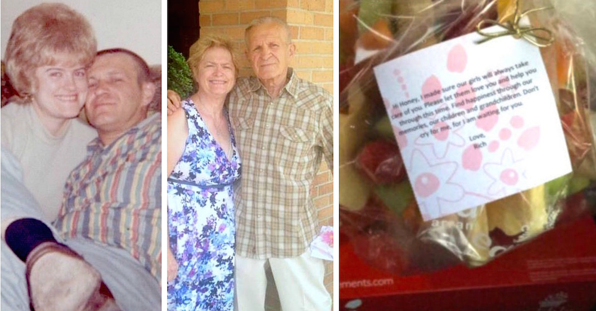 Grieving Widow Sees A Fruit Basket On Her Doorstep — With A Note From