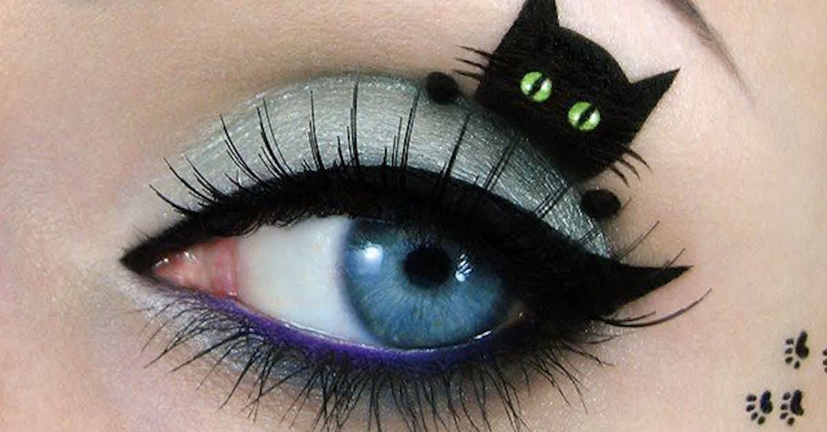 eye makeup for halloween