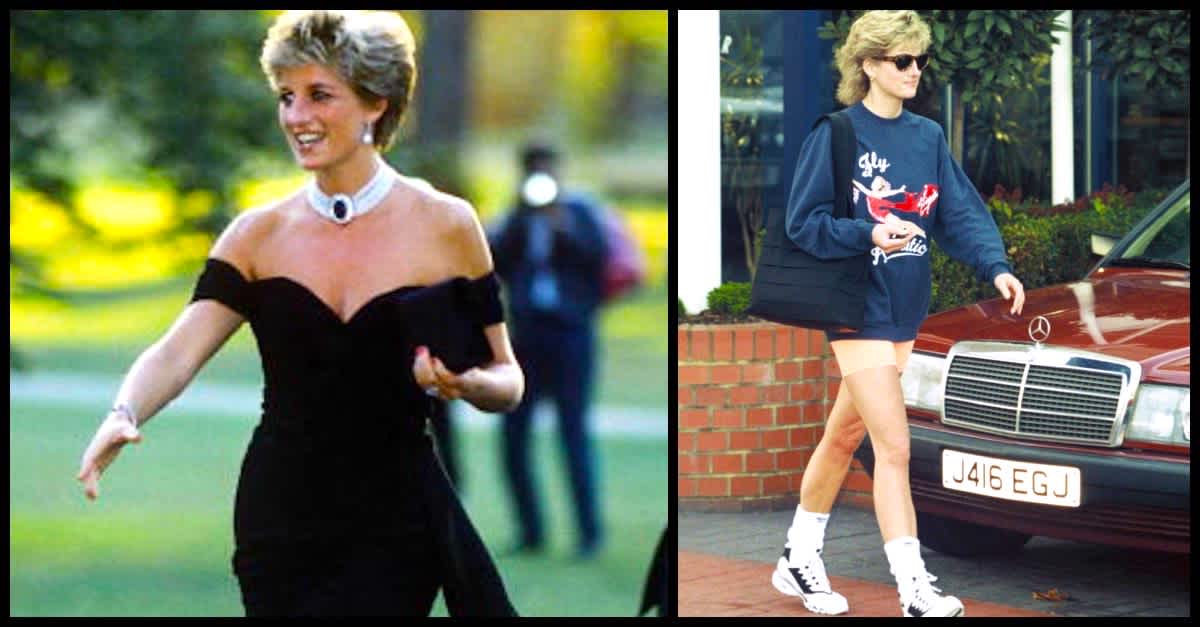 The True Story Behind Princess Diana's 'Revenge Dress' | LittleThings.com
