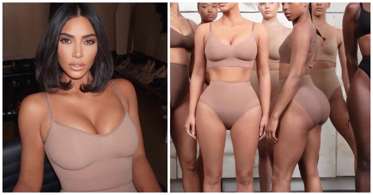 Kim Kardashian Criticized For Shapewear Line Advertising