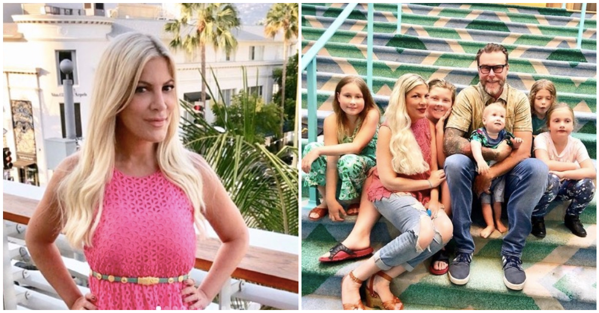 Tori Spelling Claps Back At MommyShamers Who Criticized Her Kids