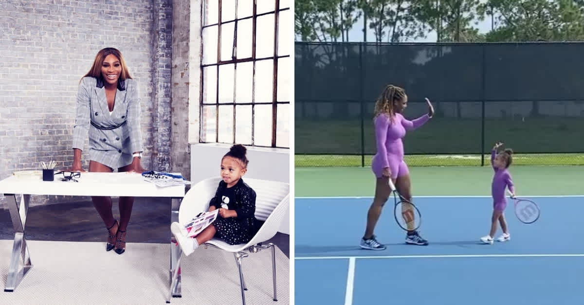 Serena Williams' Daughter Olympia Gets Her Own Nike Off-White