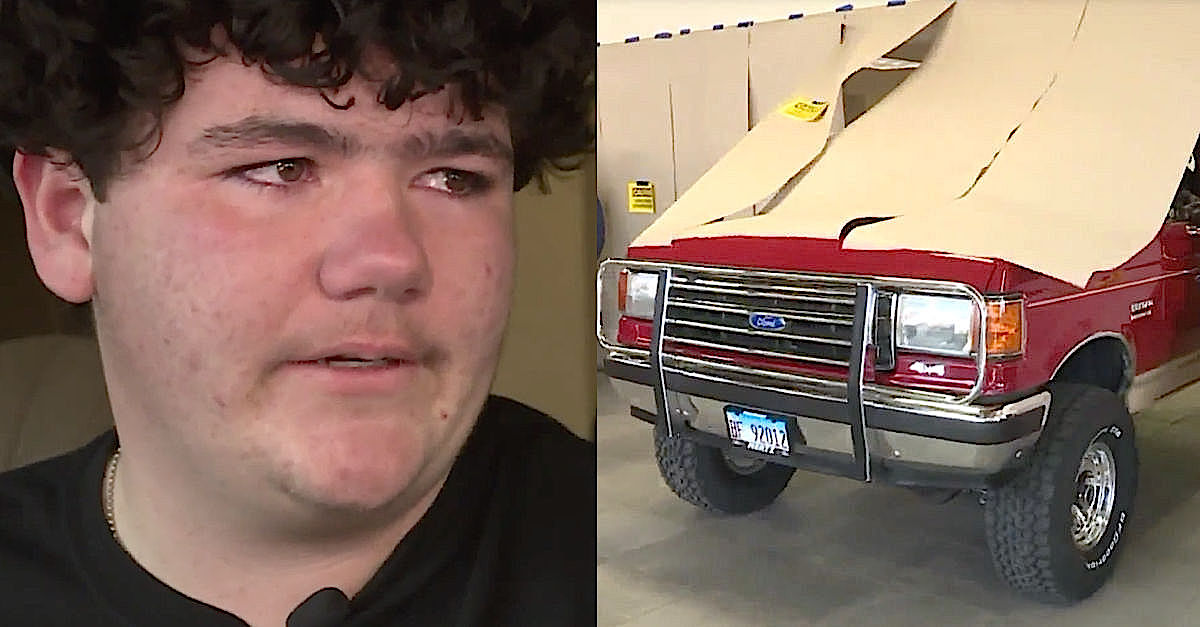 Mom Tells Teen Son She Sold Fallen Marine Dad's Car, But Secretly Gets It Restored For Him
