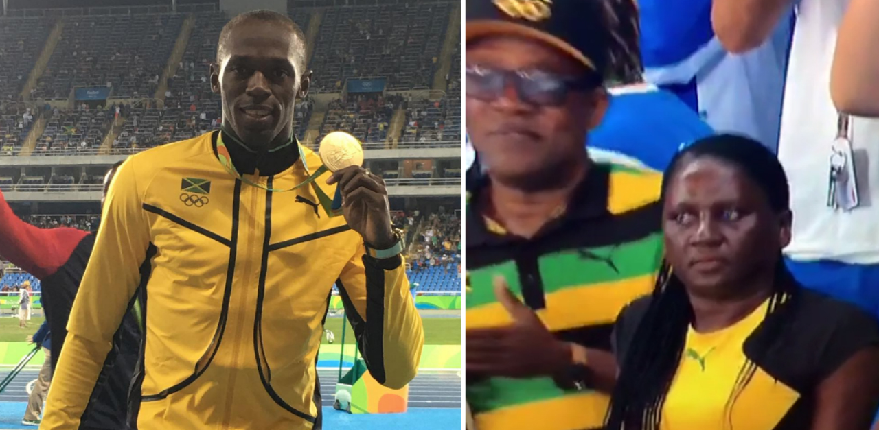 Usain Bolt's Mother Looks Quite Unimpressed The Moment He Snags His 8th