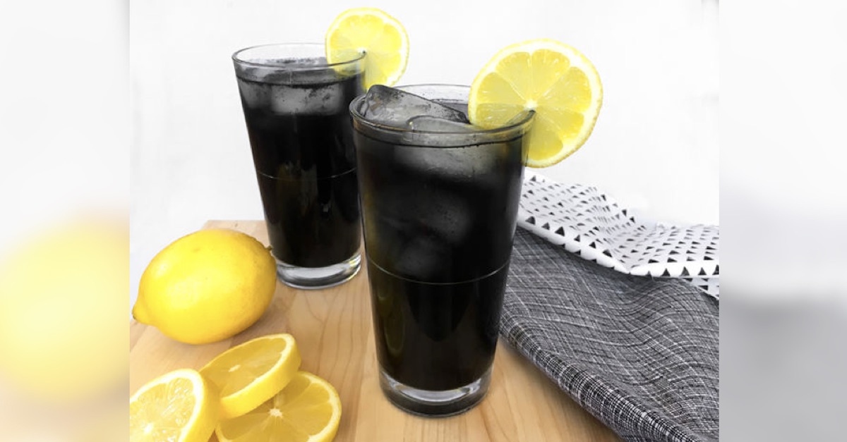 Black Lemonade Is Made With Charcoal As Its Key Ingredient