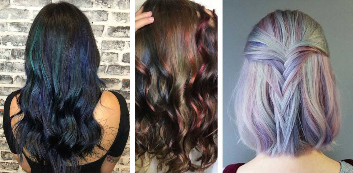 Oil Slick Hair Color Trend Is Both A Subtly Beautiful And Very Bold Fashion  Statement | LittleThings.com