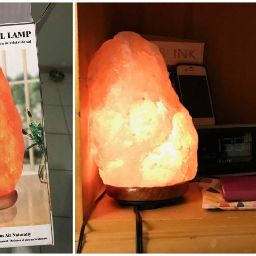 Lumiere salt lamp deals