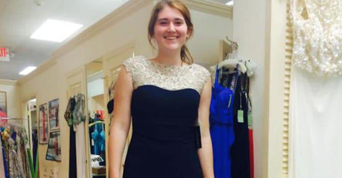 Prom Inappropriate School Says She'll Be Kicked Out Of Prom For Wearing This Dress. Wait ...