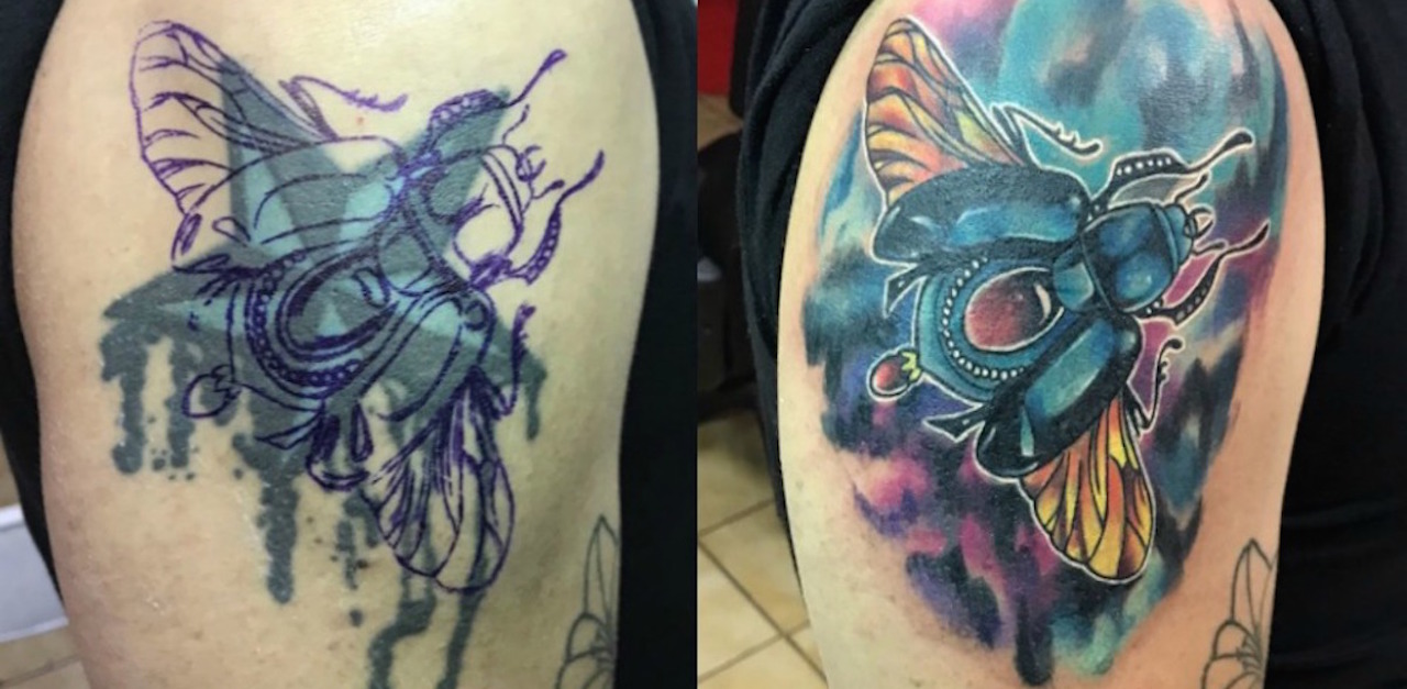 Inked Body Art Corrections  tattoo cover ups