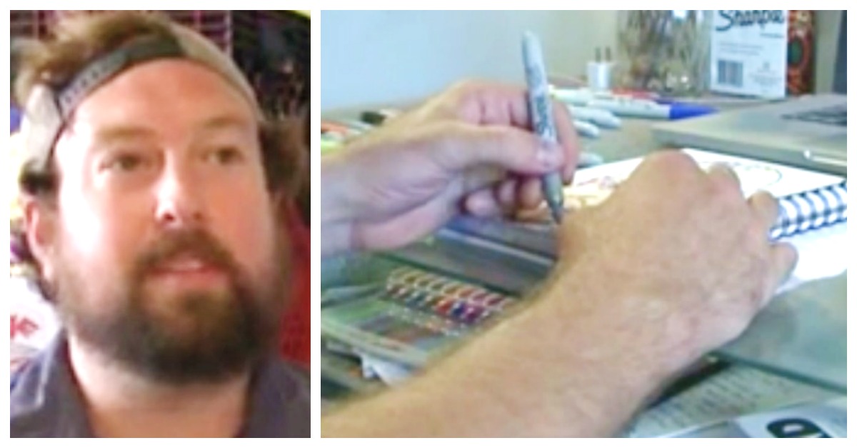 Right-Handed Artist Becomes Left-Handed For A Year 
