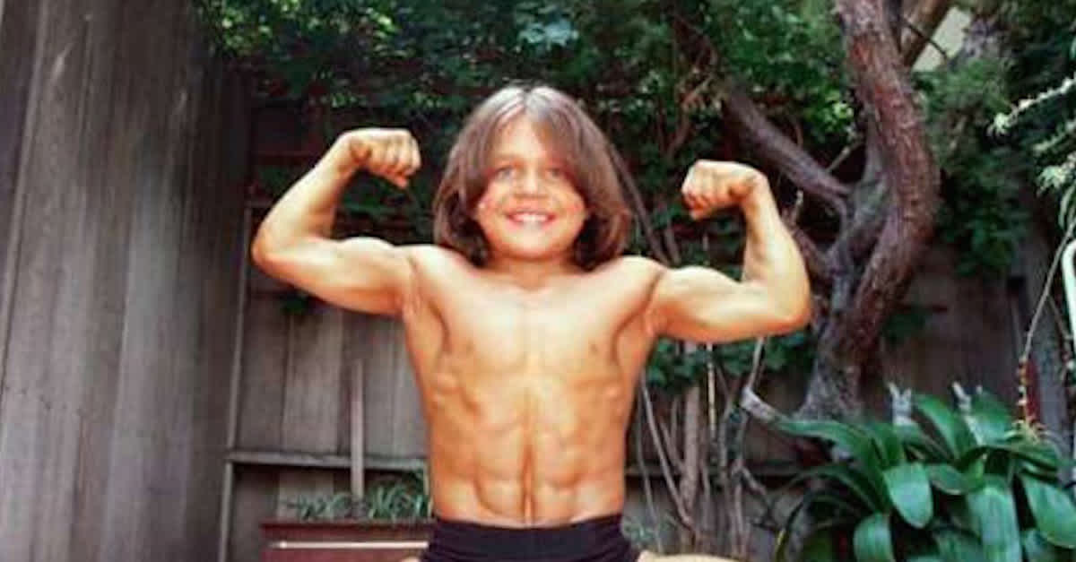 Boy muscle pictures