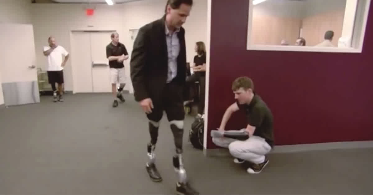 Bionic Man Falling He’s Known As The ‘Bionic Man,’ But When He Sees A Scientist Do THIS ...