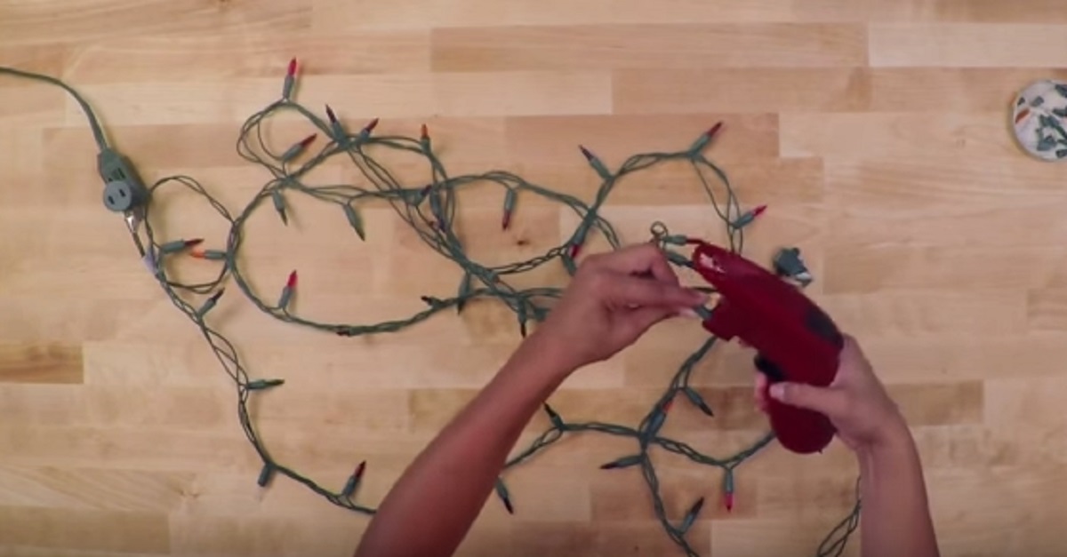 She Found These Broken Christmas Lights. What She Does With Them