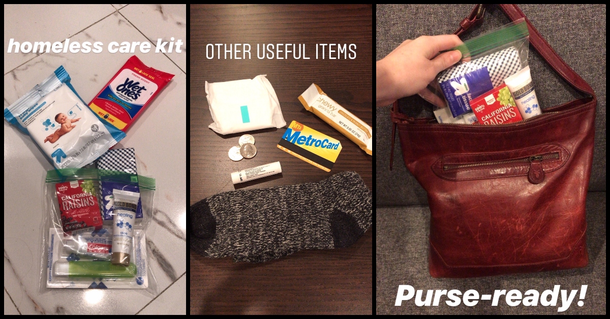 I Made Simple Homeless Care Kits To Help Support The Less Fortunate In