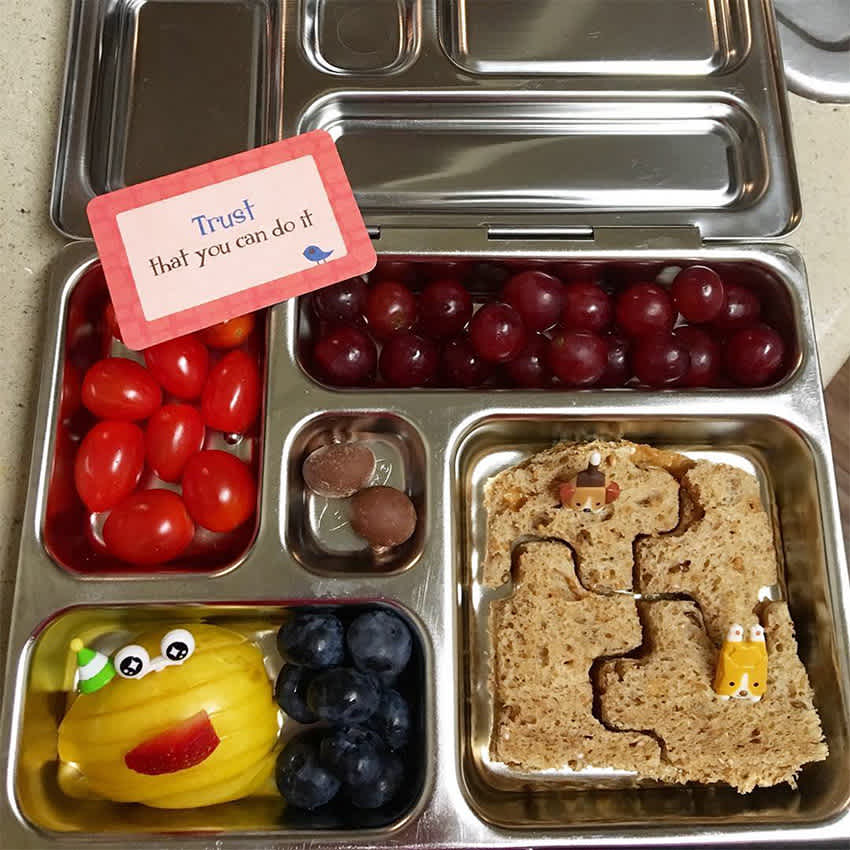 Puzzle Toddler Lunch