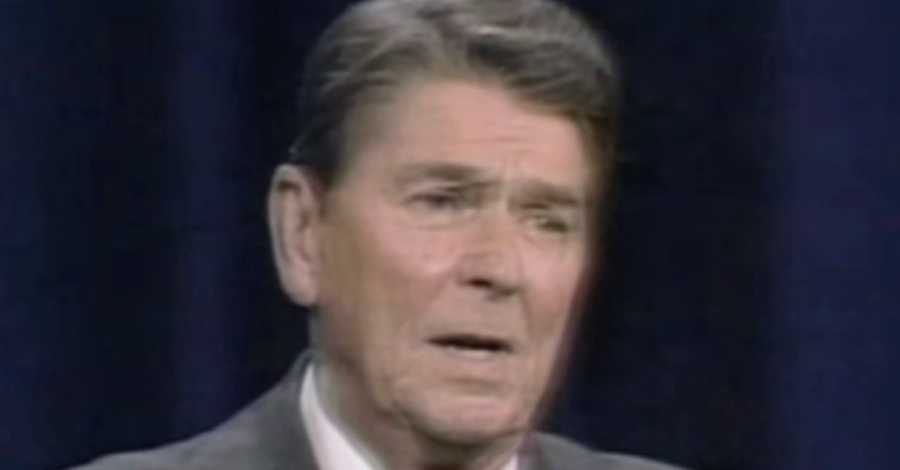 ronald reagan age when he ran for president