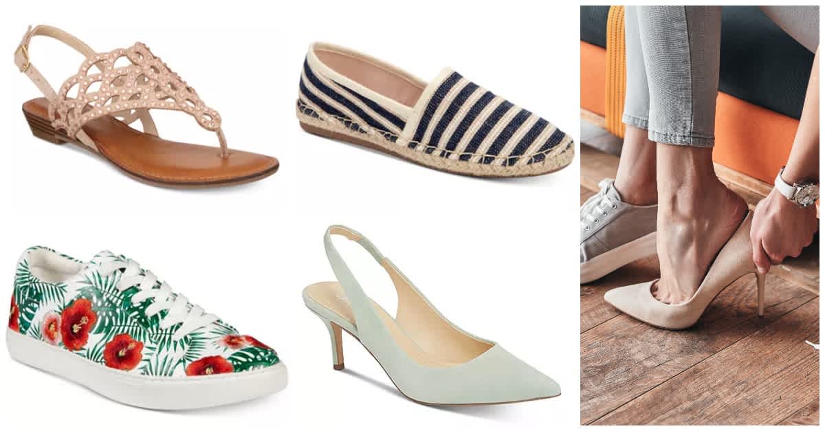 Save up to 70% on Footwear today at Macy’s