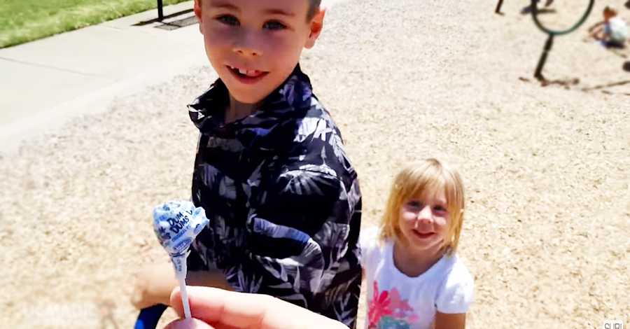 Offering Candy A Stranger Offers Them Candy On The Playground. Now Watch How The ...
