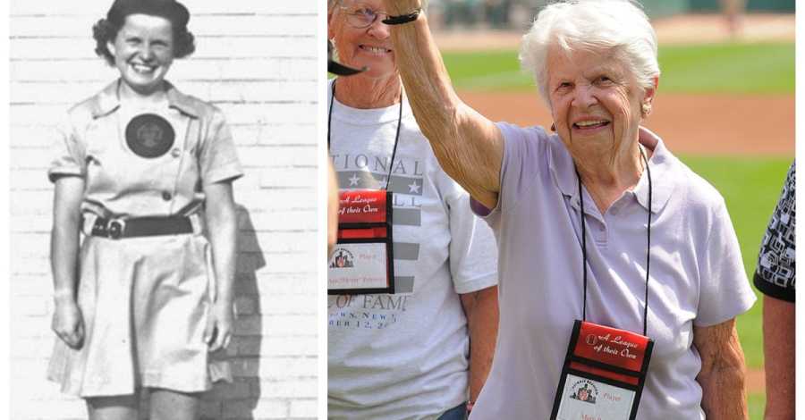 Mary Pratt, pitcher on the original 1943 Rockford Peaches team, dies at 101  