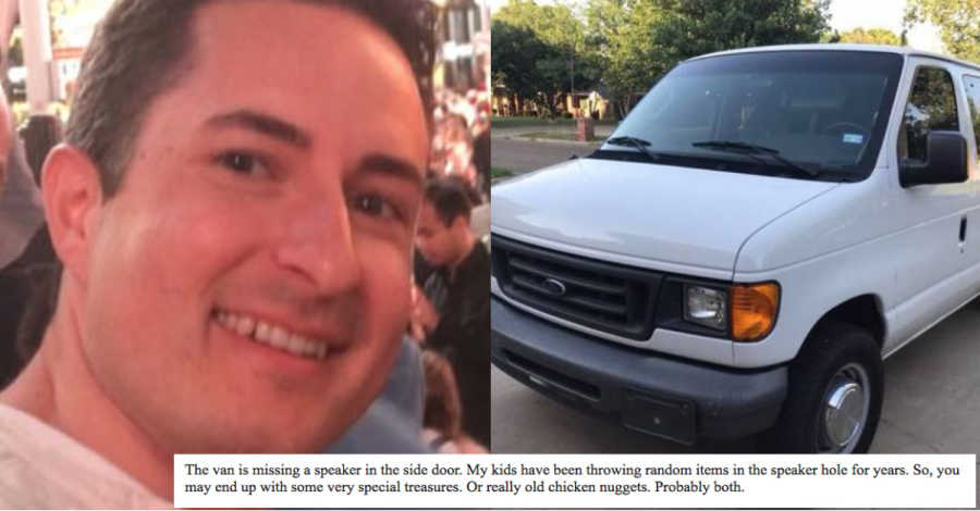 Dad Pens Funny Craigslist Ad To Sell Dirty Old Family Van