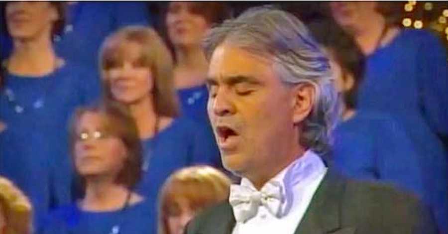 Andrea Bocelli Sings 'The Lord's Prayer' Like You've NEVER Heard Before ...