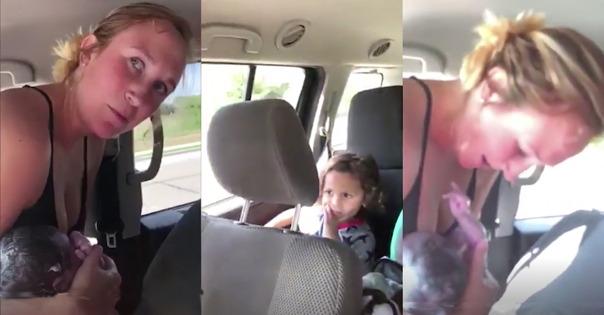 Mom Of 5 Gives Birth To Baby In Front Seat Of Moving Car