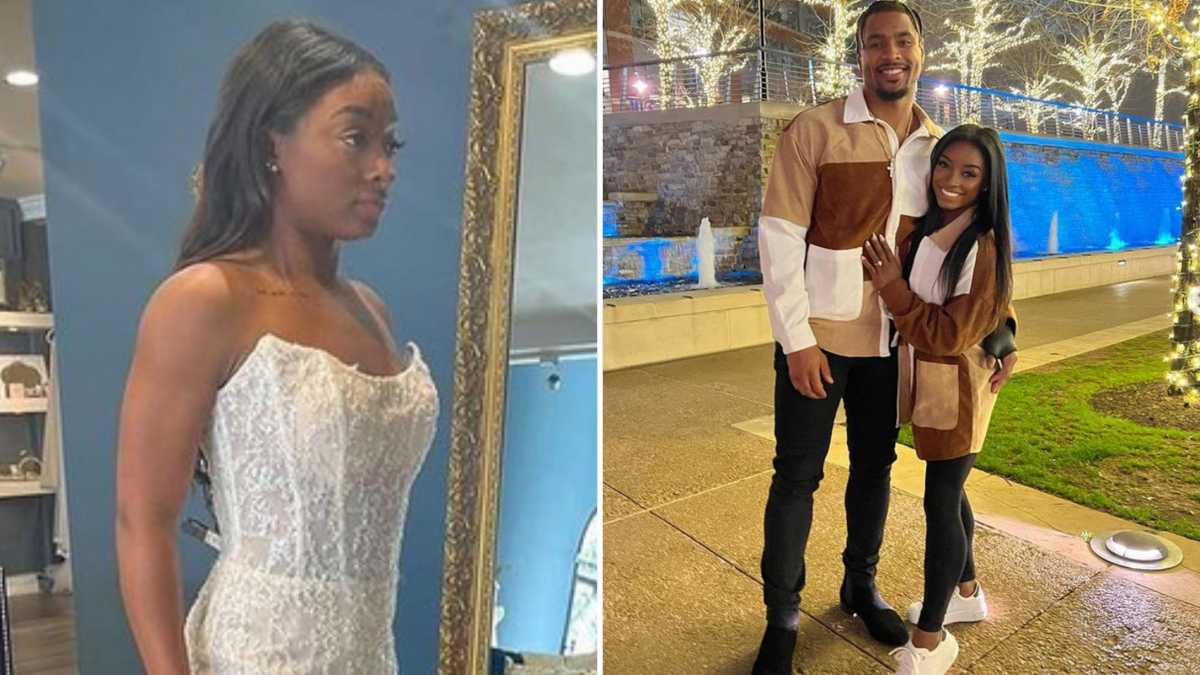 Simone Biles Reveals She's Picked 2 Wedding Dresses For 2023 Nuptials With Jonathan  Owens
