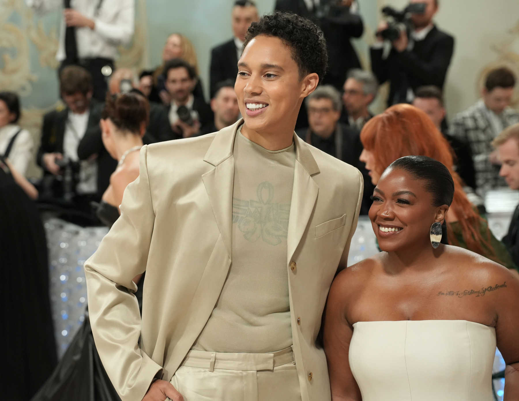 Brittney Griner And Wife Make Appearance At Met Gala | LittleThings.com