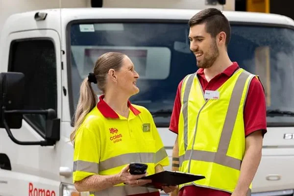 coles delivery drivers