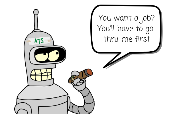 Bender from Futurama as ATS system