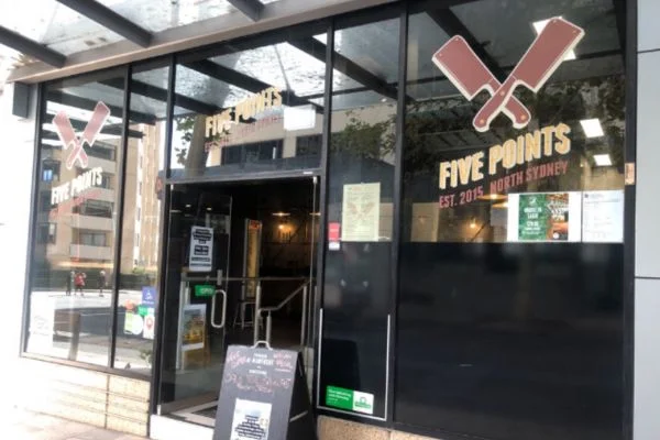 five point burgers