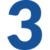 3 (Three, Number, Nummer)