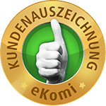 eKomi Siegel Gold - FINANZCHECK.de