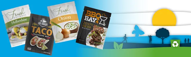 AmFiber Paper-Based Dry Mix Sachets - North America (Infographic) | Amcor