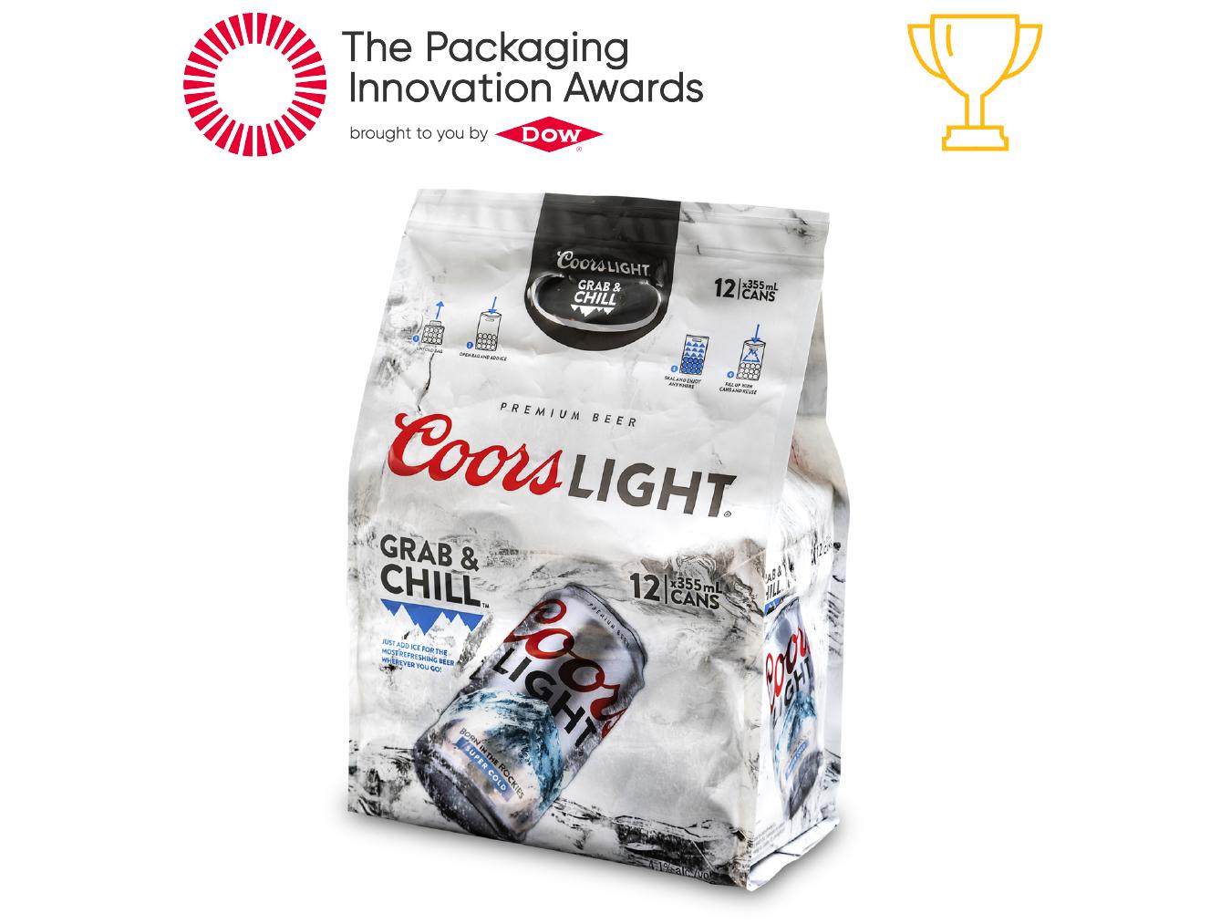 Amcor and Gualapack won a silver award with Danoninho Ice at the 2022  Packaging Innovation Awards by DOW