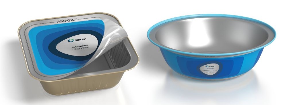 Metal container for pet food