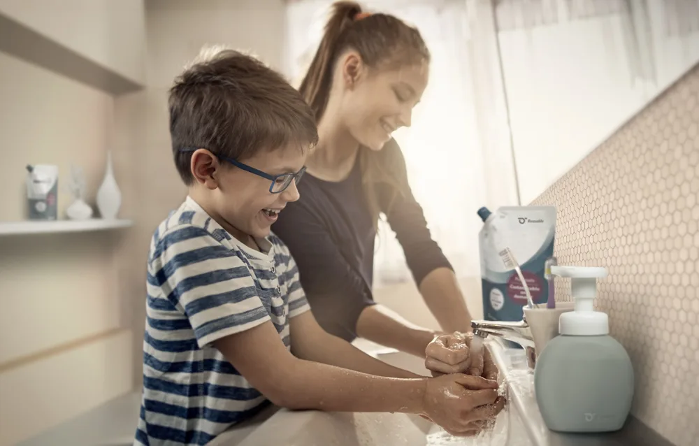 Home care refillable pouch