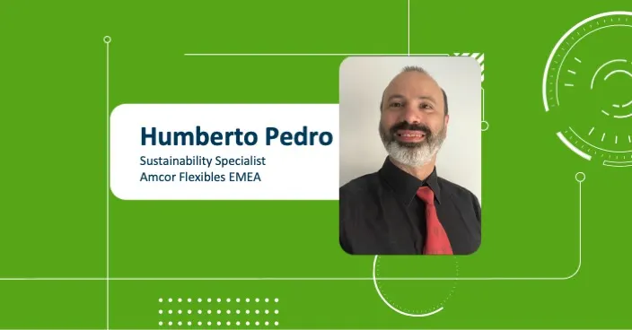 Humberto Pedro Sustainability Specialist EMEA Amcor