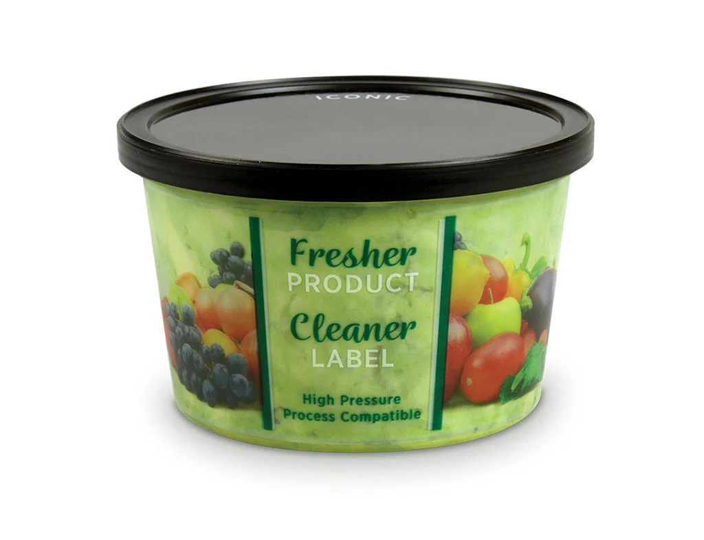 HPP Container - Fresher Product Cleaner Label