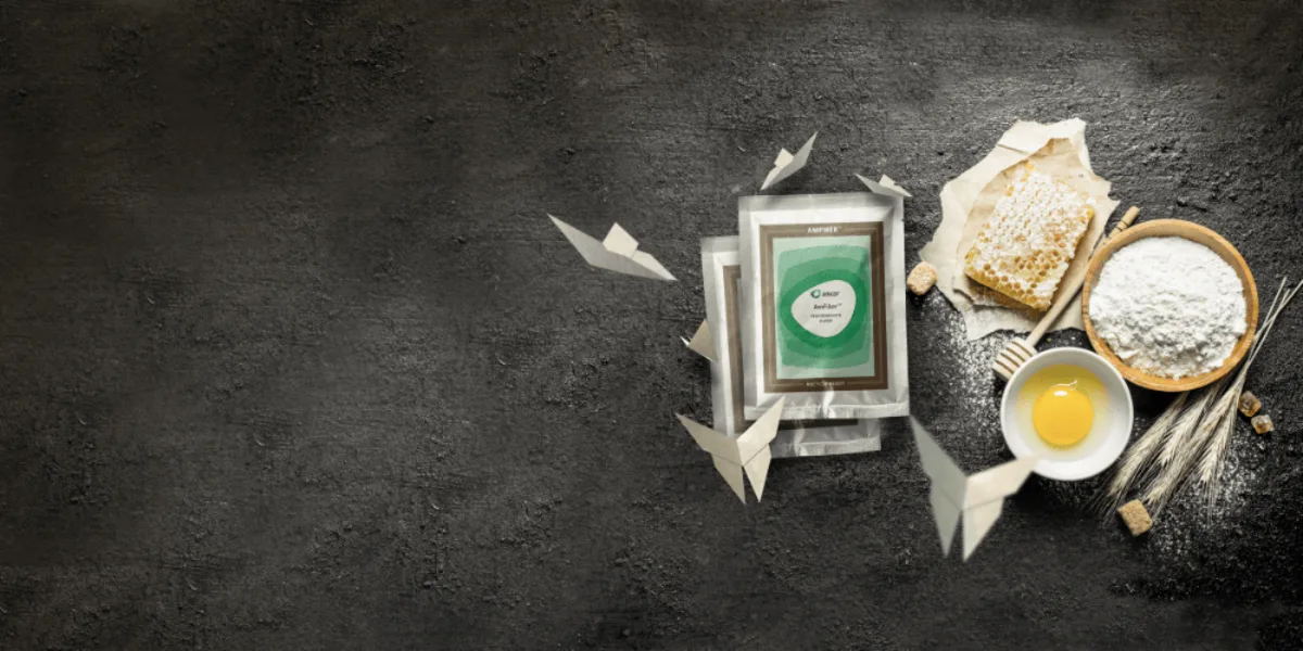 Amfiber Silk screen printing frame with baking ingredients