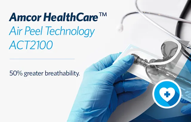 Medical packaging innovation heat seal coating | Amcor
