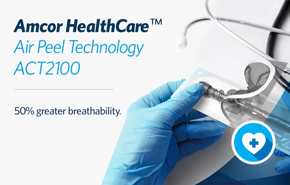 Medical packaging innovation heat seal coating | Amcor