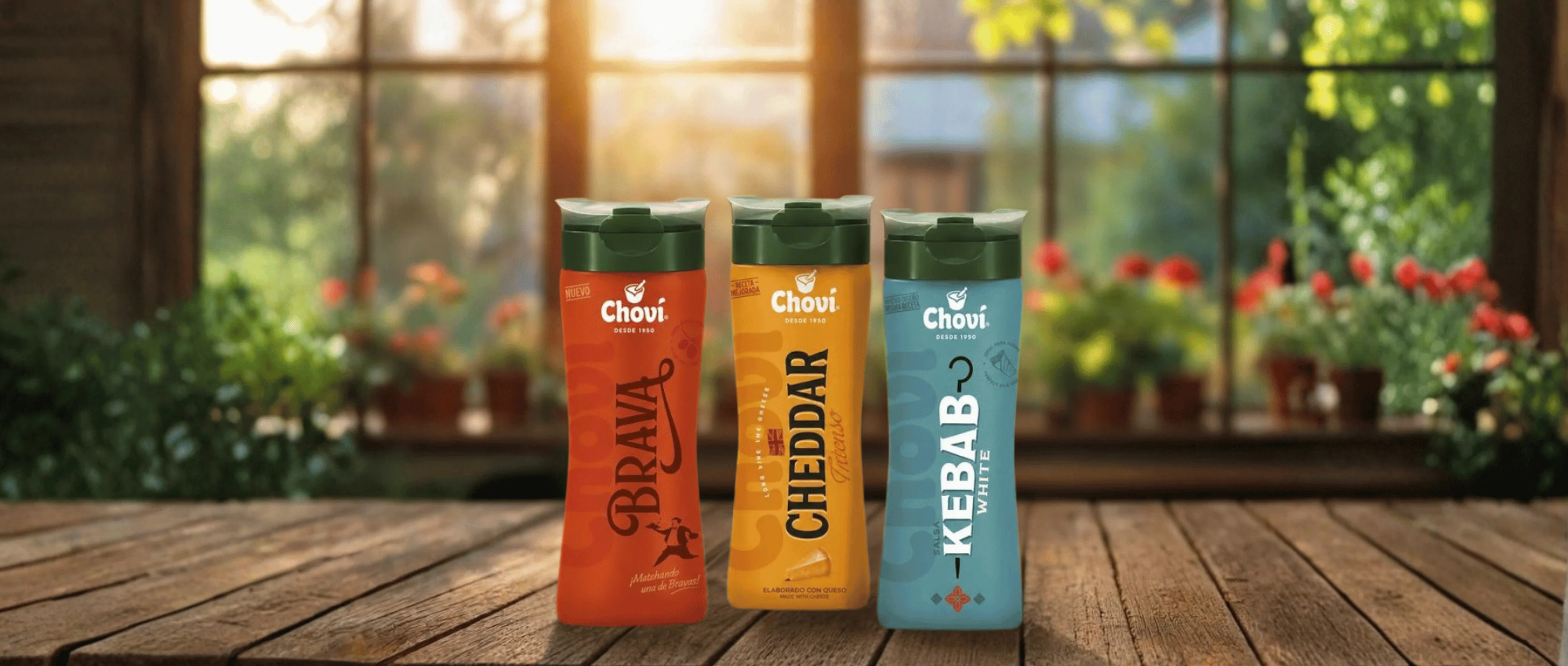 Amcor delivers bespoke flip top closure for Spanish sauce brand Choví