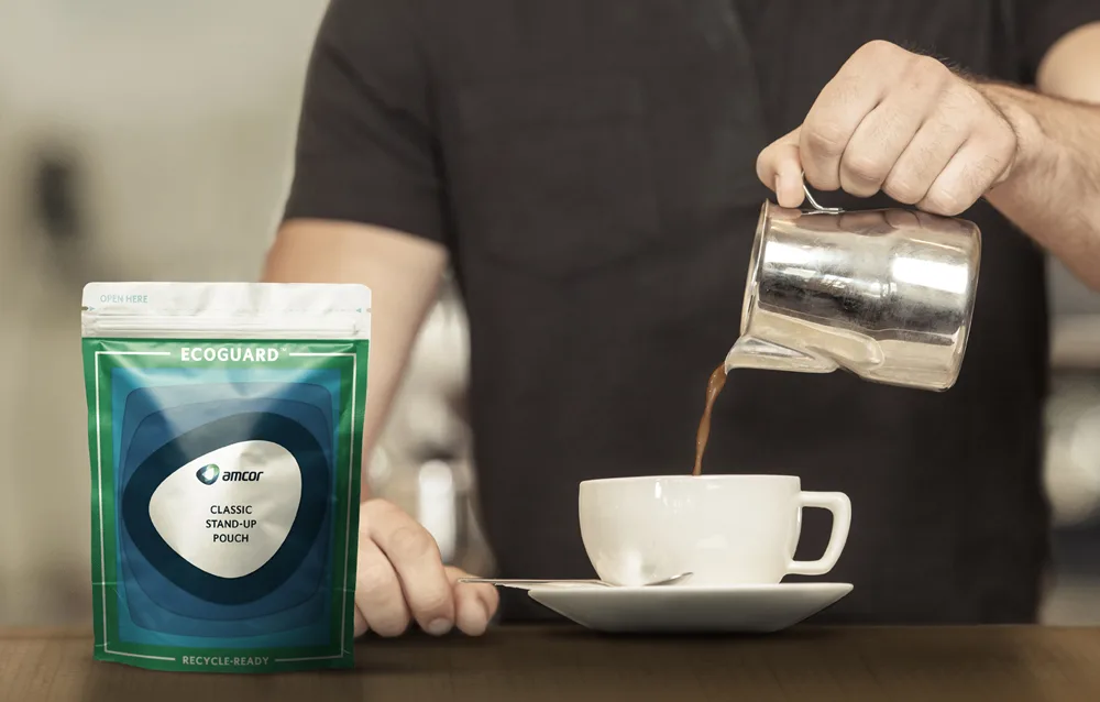 Amcor coffee packaging 