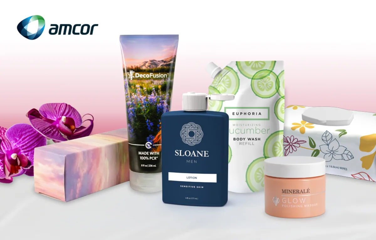 Amcor packaging solutions for beauty and personal care products
