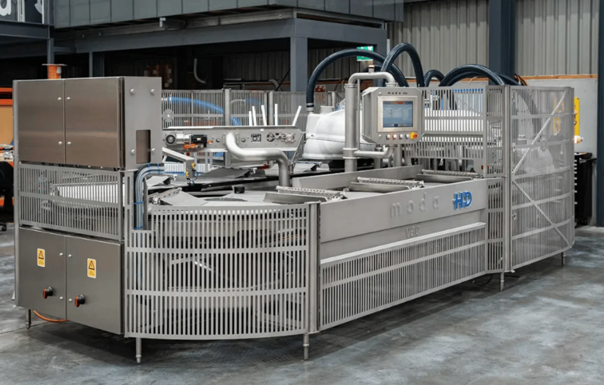 Moda HD industrial machineLarge stainless steel