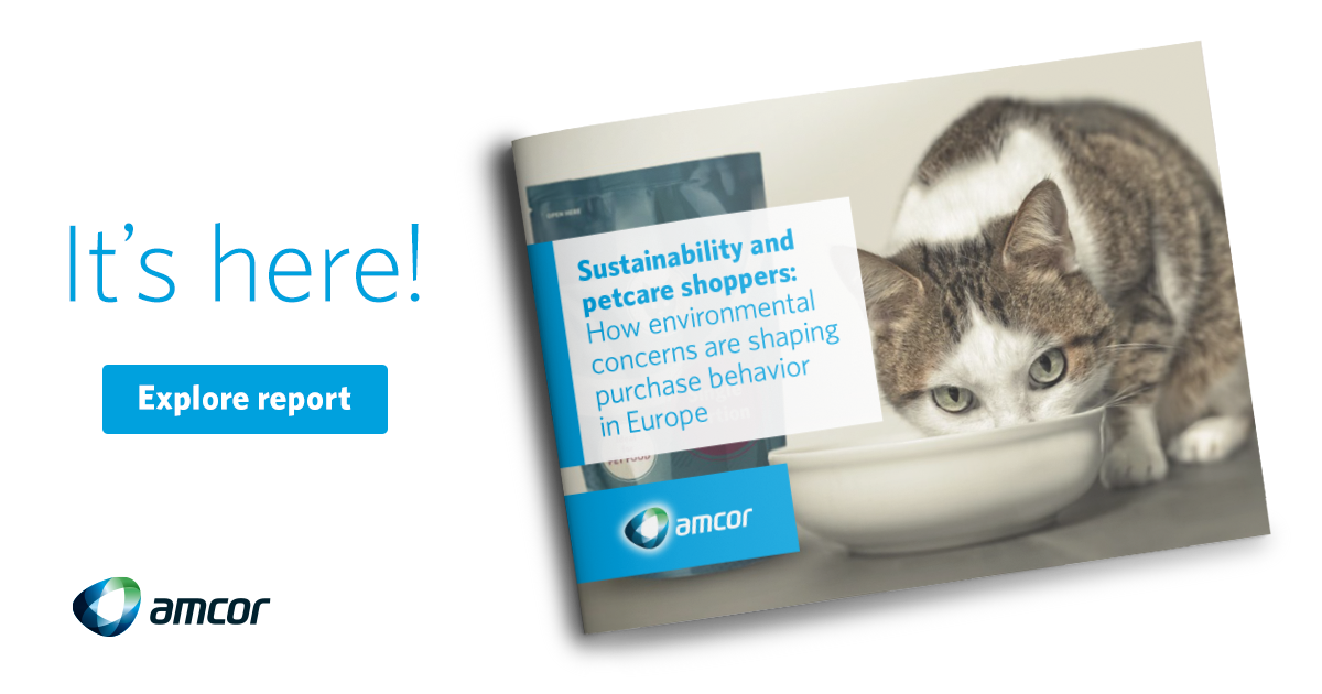 Download our sustainable pet care packaging report