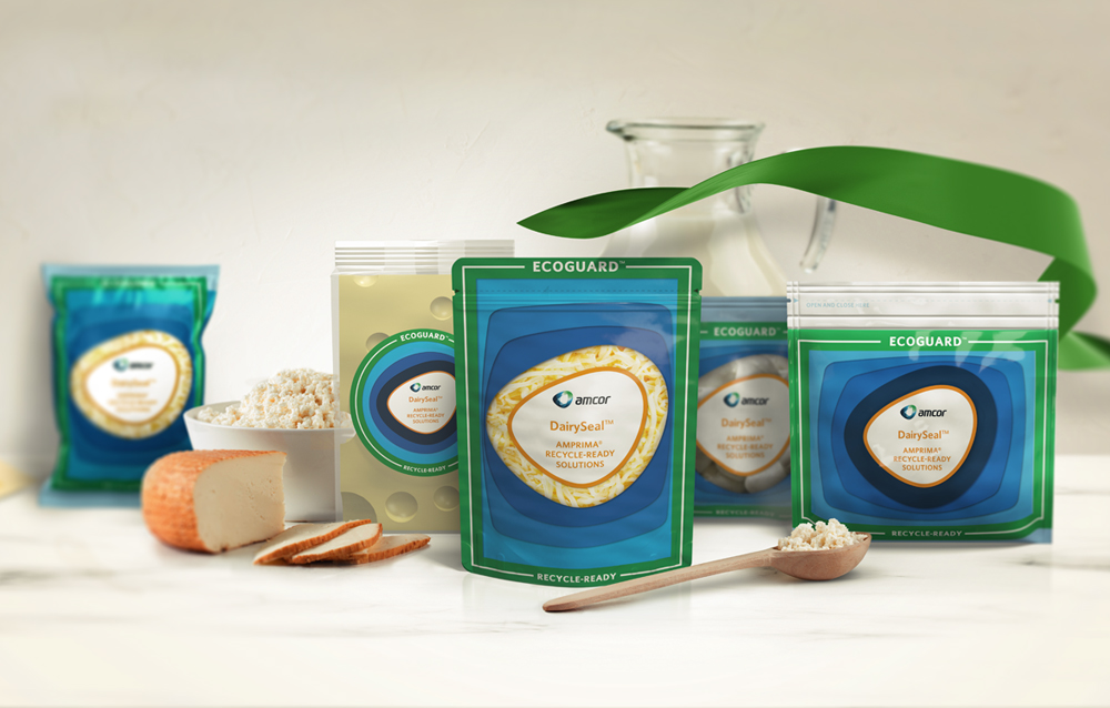 AmPrima packaging for dairy