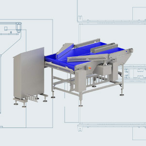 Moda Merge high-speed smart 21 merge conveyor (Spec Sheet) | Amcor